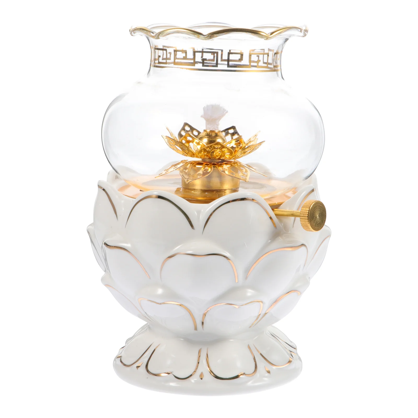 Porte-lampe en kérosène à intensité variable, lumière délicate, décoration de bureau, cadeau