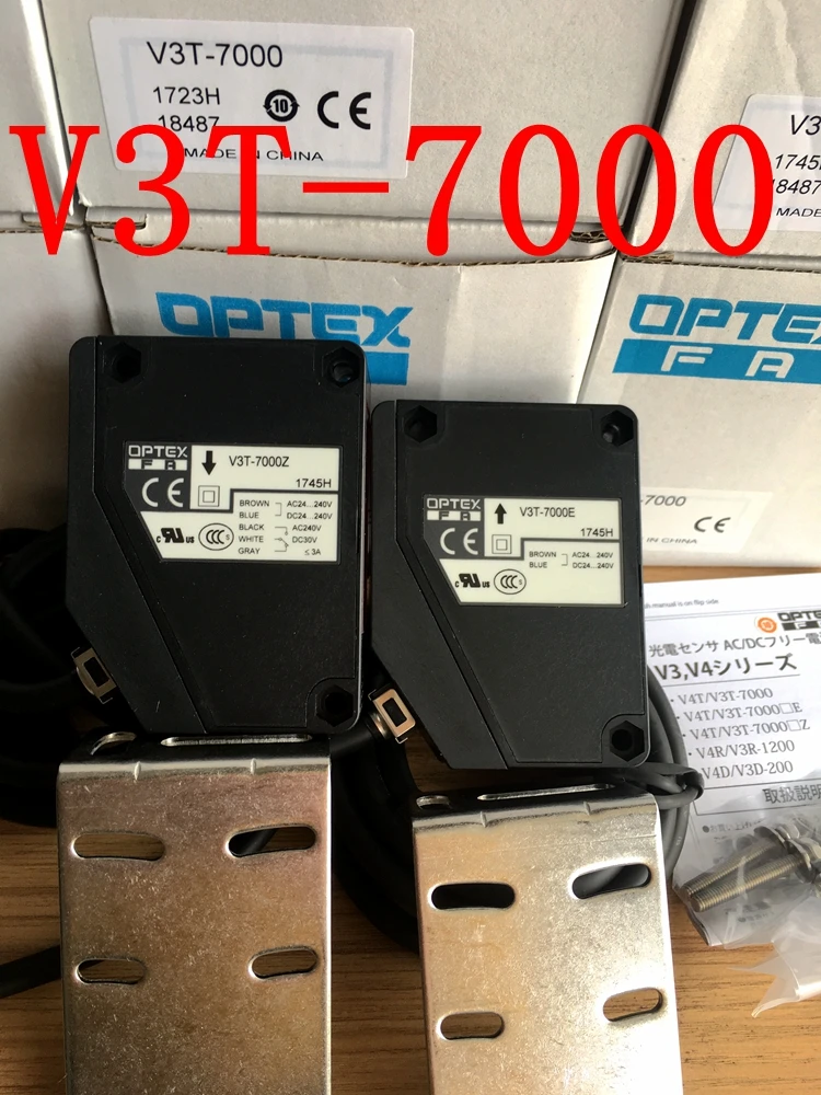 

New original Japanese OPTEXs radiation photoelectric switch V3T-7000E V3T-7000Z