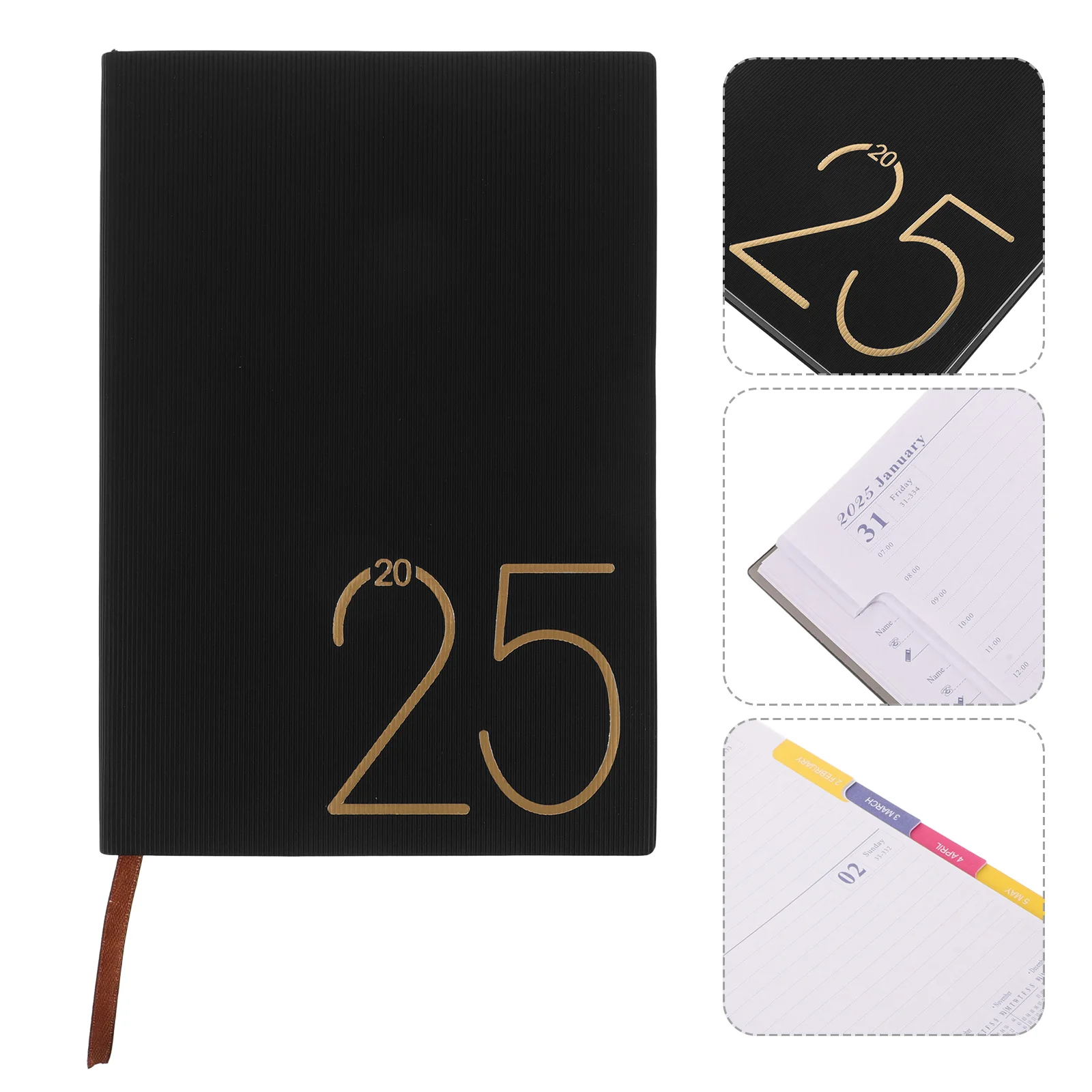 

Household Time Management Book Office The Notebook 2025 Dated Journal Paper Convenient Academic Planner