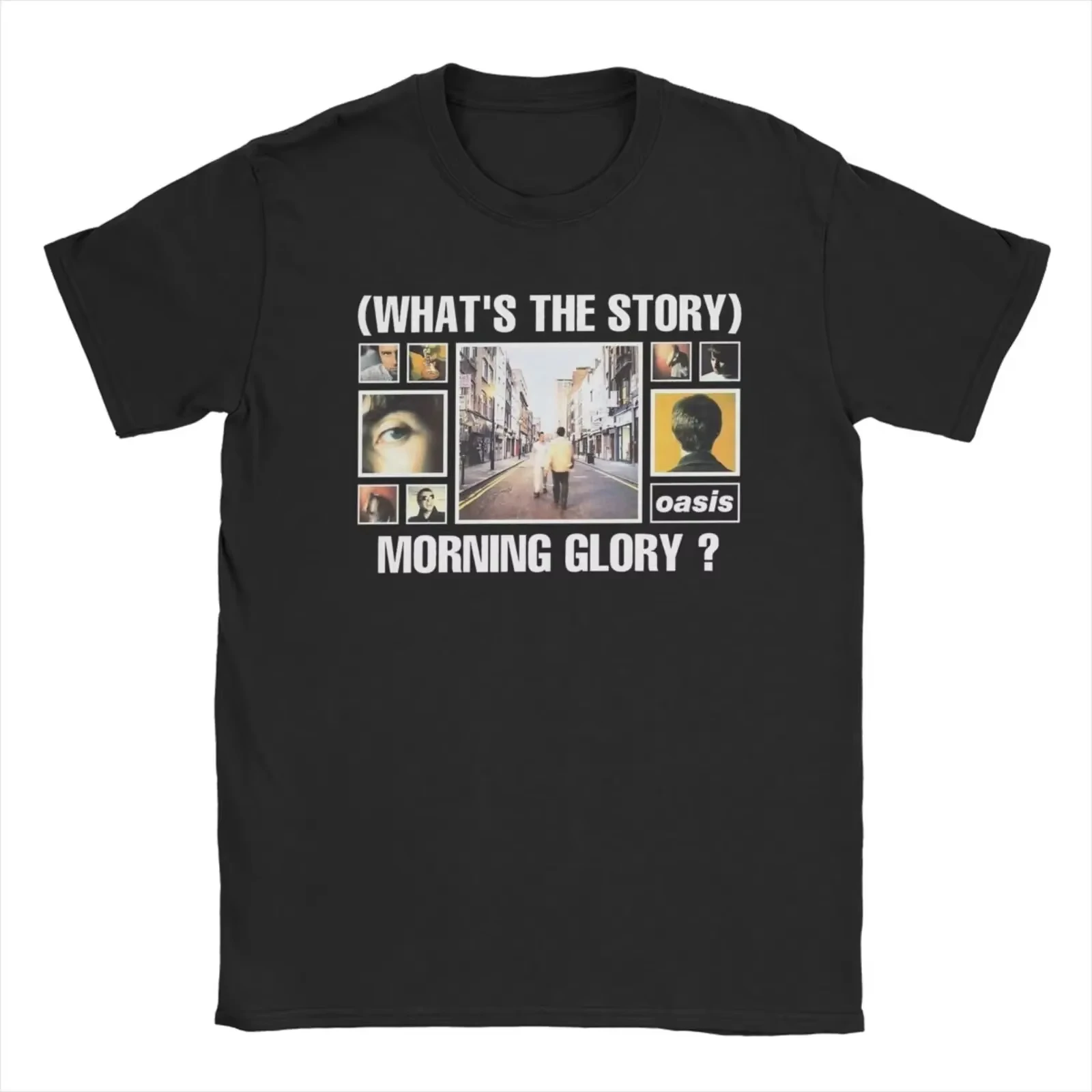 2026O-Oasis Rock Band T-Shirts for Music Albums Vintage Crew Neck Short Sleeve T Shirt Clothing Tops