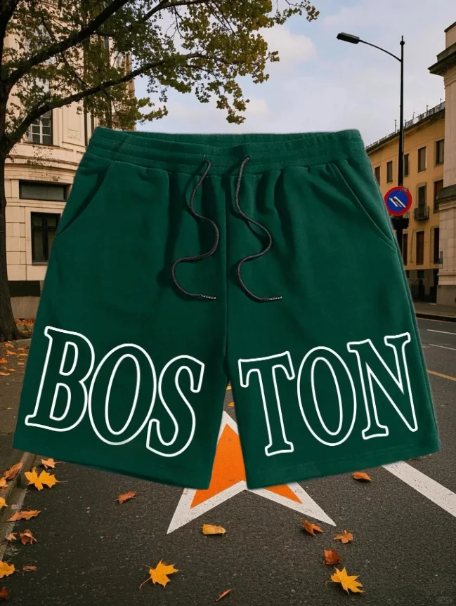 

Latest Popular Shorts Y2K Alphabet Street Trend Men's Harajuku Style 3D Printed Adult Fashion Shorts Men's and Women's Comfort