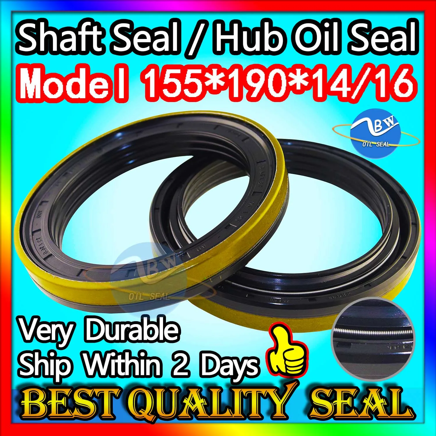 

Cassette Oil Seal 155*190*14/16 Hub Oil Sealing For Tractor Cat 155X190X14/16 Shaft Motor FKM Combined New Holland KASSETTE-2