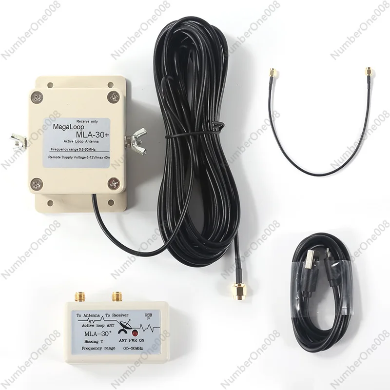 MLA-30 Ring Active Receiving Antenna, Low Noise, Medium Wave, Short Wave Antenna, Balcony Installation