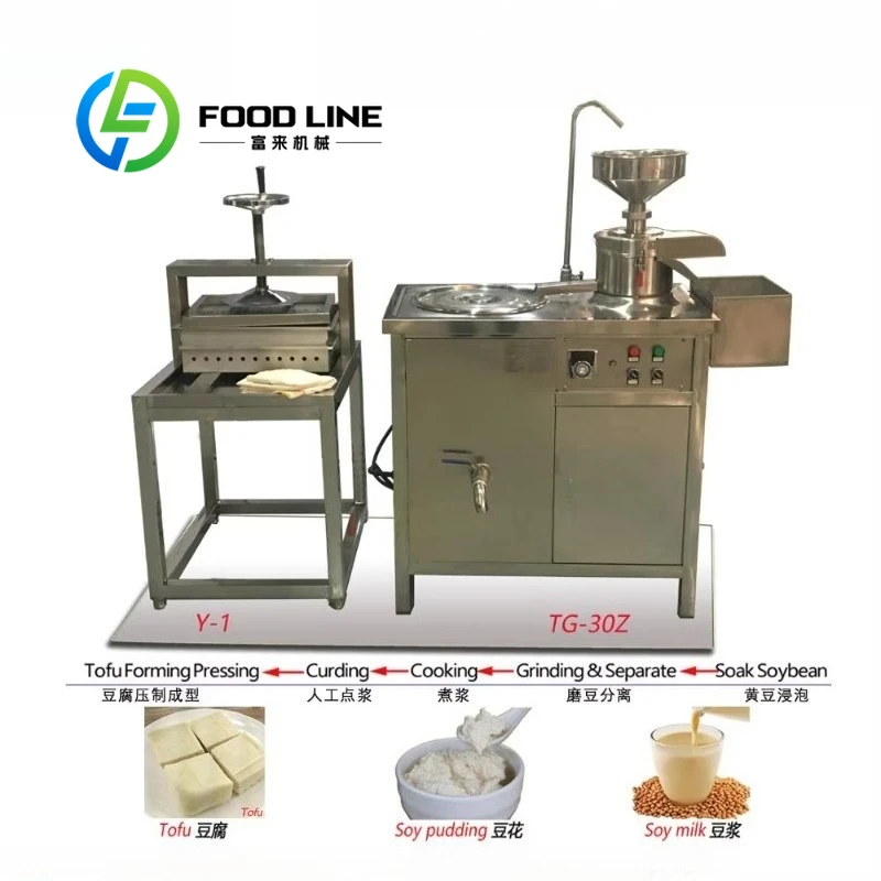 Mini-Type Tofu Machine Efficient Small Scale Tofu Production Equipment with Core Motor Component