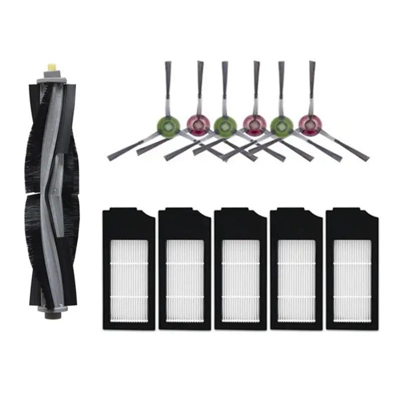

HEPA фильтр основная щетка боковая щетка Для Ecovacs Deebot X1 TURBO X1 OMNI Запчасти для робота-пылесоса аксессуары