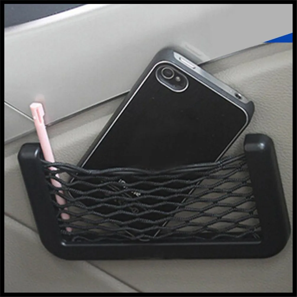 8*15CM Car Organizer Net Sticking Holder Pocket trunk for Kia Pro-cee-d KOUP Hyundai K2 K3 K5 k9 No3 Multi-S Amanti Opirus eco