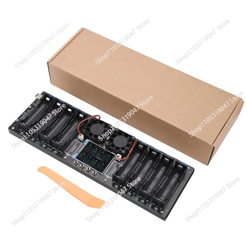2.4 inch 8 Channel 18650 Battery Capacity Internal Resistance  Lithium Battery Automatic Charging And Discharging Module