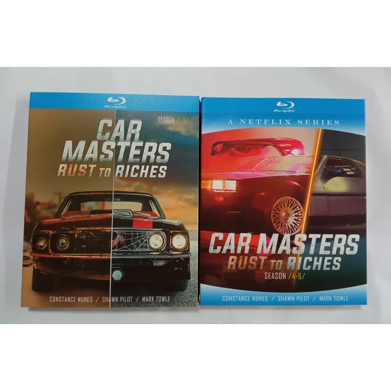 Blu-ray Disc Car Master Turning Decay into Magic Seasons 1 to 6 Complete Collection
