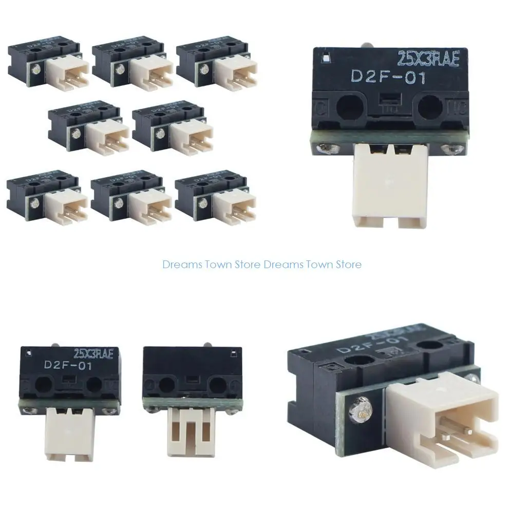 

HX6A 1/8Pcs D2F-01 Printing Limit Switches with PH2.0 ERCF V2 End Stop Printer