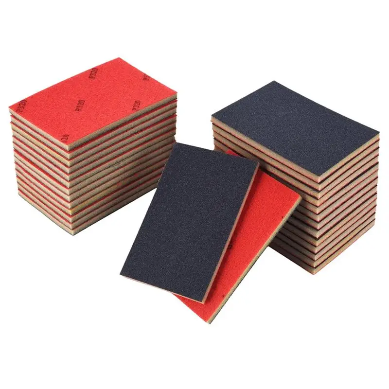 ABRW-Ultra Fine Wet Dry Sanding Pads, Soft Foam Sanding Blocks, 28 PCS 180-3000 Grit Sponge Sanded Paper Sandpaper