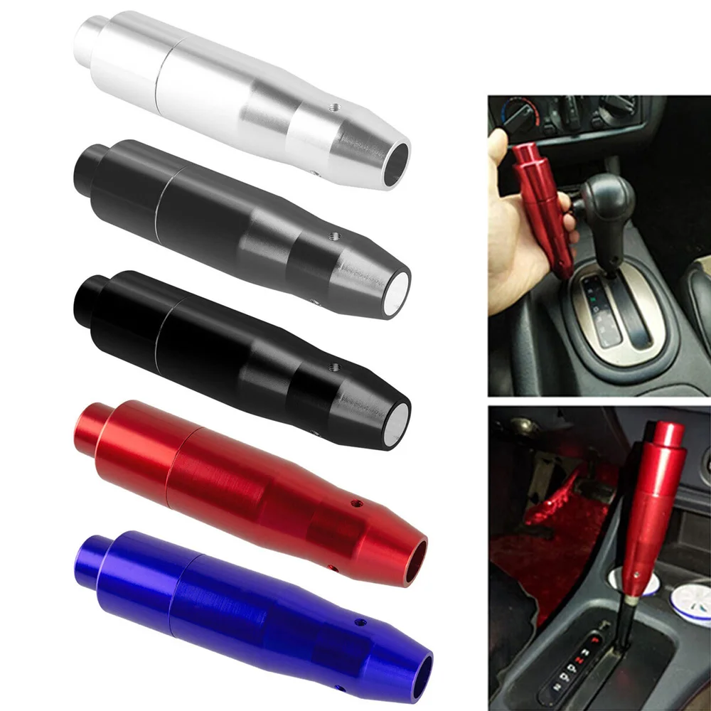 Car Automatic Gear Stick Shift Knob Shifter Lever 14.5cm Universal Aluminum Alloy Shift Lever Head For Honda Accord CVT Civic