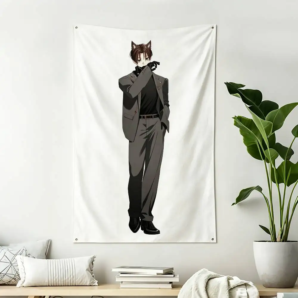 Anime M-Milky S-Subway Kurt Max Home Decor Wall Hanging Vertical Flags Indoor Outdoor