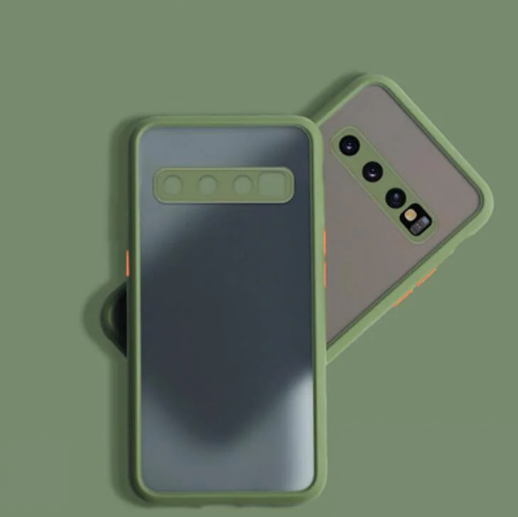 Ultra-Thin Skin Feel Case For Samsung Galaxy S10 S20 S21 S8 S9 Note 8 9 10 20 Plus S22 Ultra Cases Samsung S10 Matte case