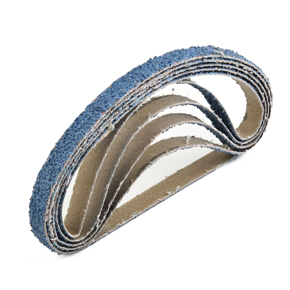 Sander Belts Grit Sanding Belts Leather Machinery Blue Grinding Sanding Belts Zircon Corundum Furniture Supplies