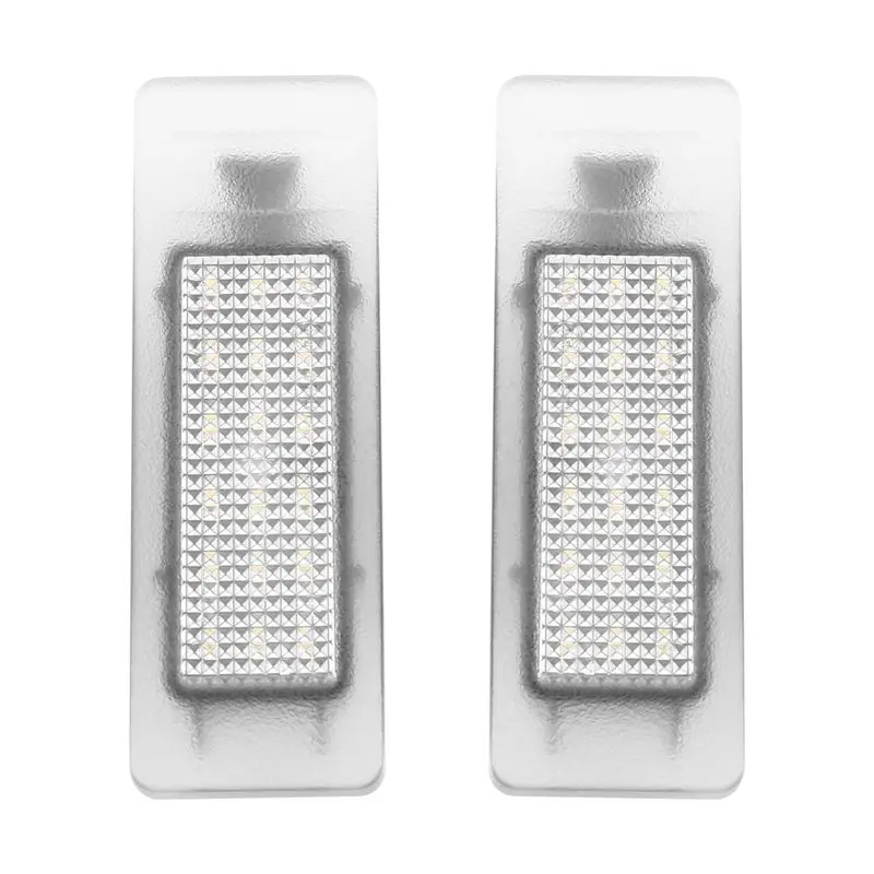 Car LED Number License Plate Light White Lamp Rear License Plate Light For Renault Megane IV Scenic Master Kangoo Clio-A67F