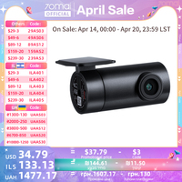 70mai Rear Cam RC12 for 70mai Dash Cam 4K A810 Car DVR Rearview Cam Support Parking Recording