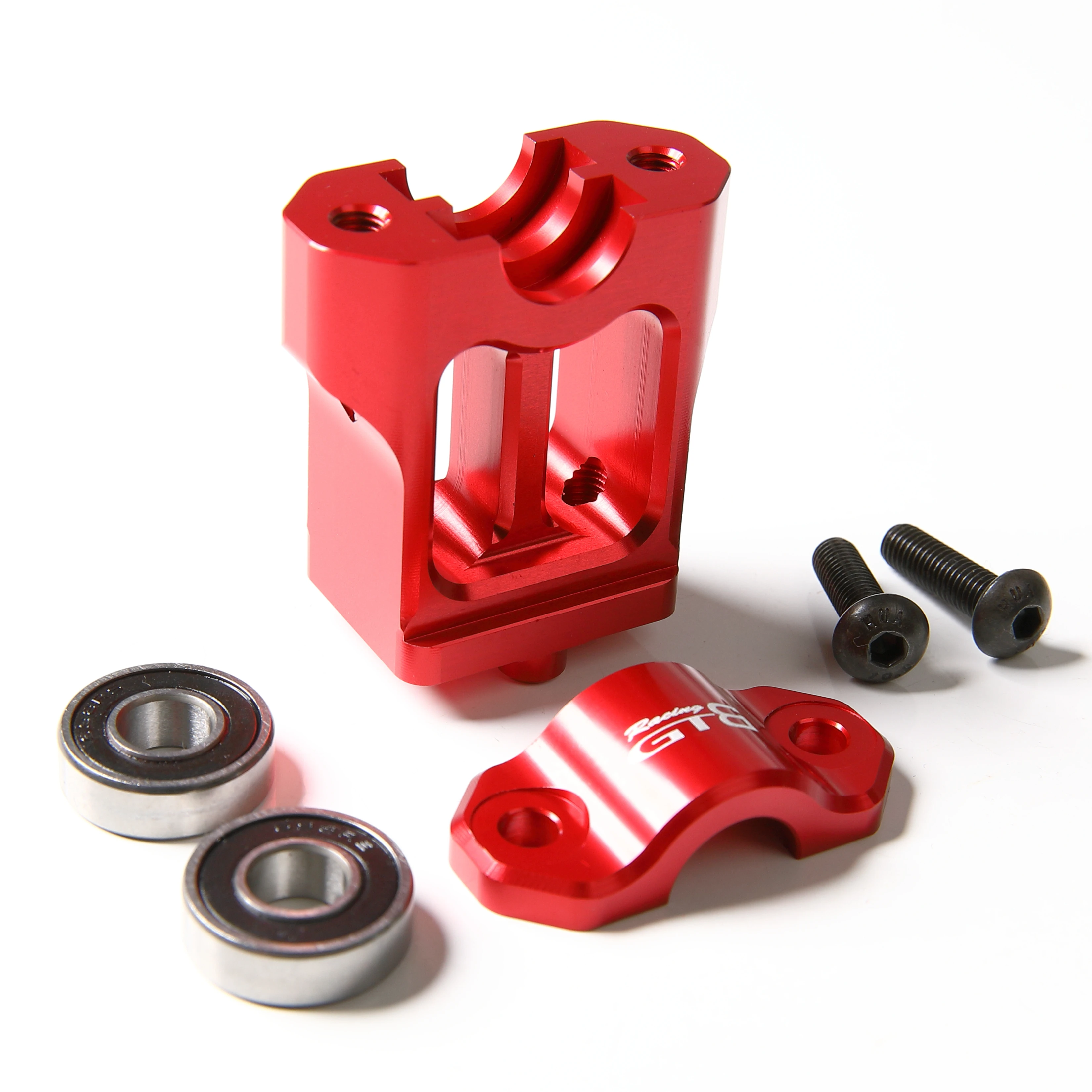 GTBRacing RC Gas Car 1/5 LOSI DBXL V1.0  CNC Aluminum Rear Center Driveshaft Support Mount Upgrade Part