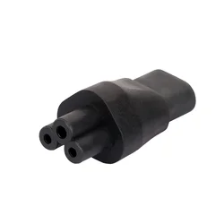 IEC 3Pin żeńskie do 2Pin męskie IEC 320 C6 do C8 zasilacz, IEC 320 C7 do C5 2 pin siła żeńska adapter