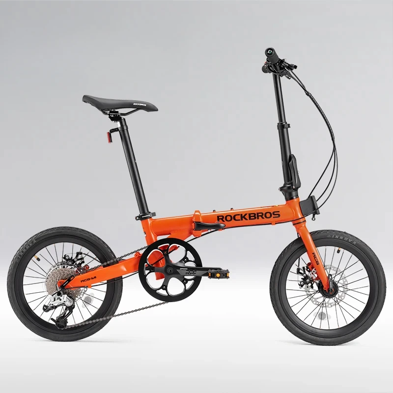 

Складной велосипед, портативный складной велосипед, 16 дюймов, для взрослых, для работы, 9-скоростной дисковый тормоз с переключением передач, для мужчин и женщин, студенческий велосипед