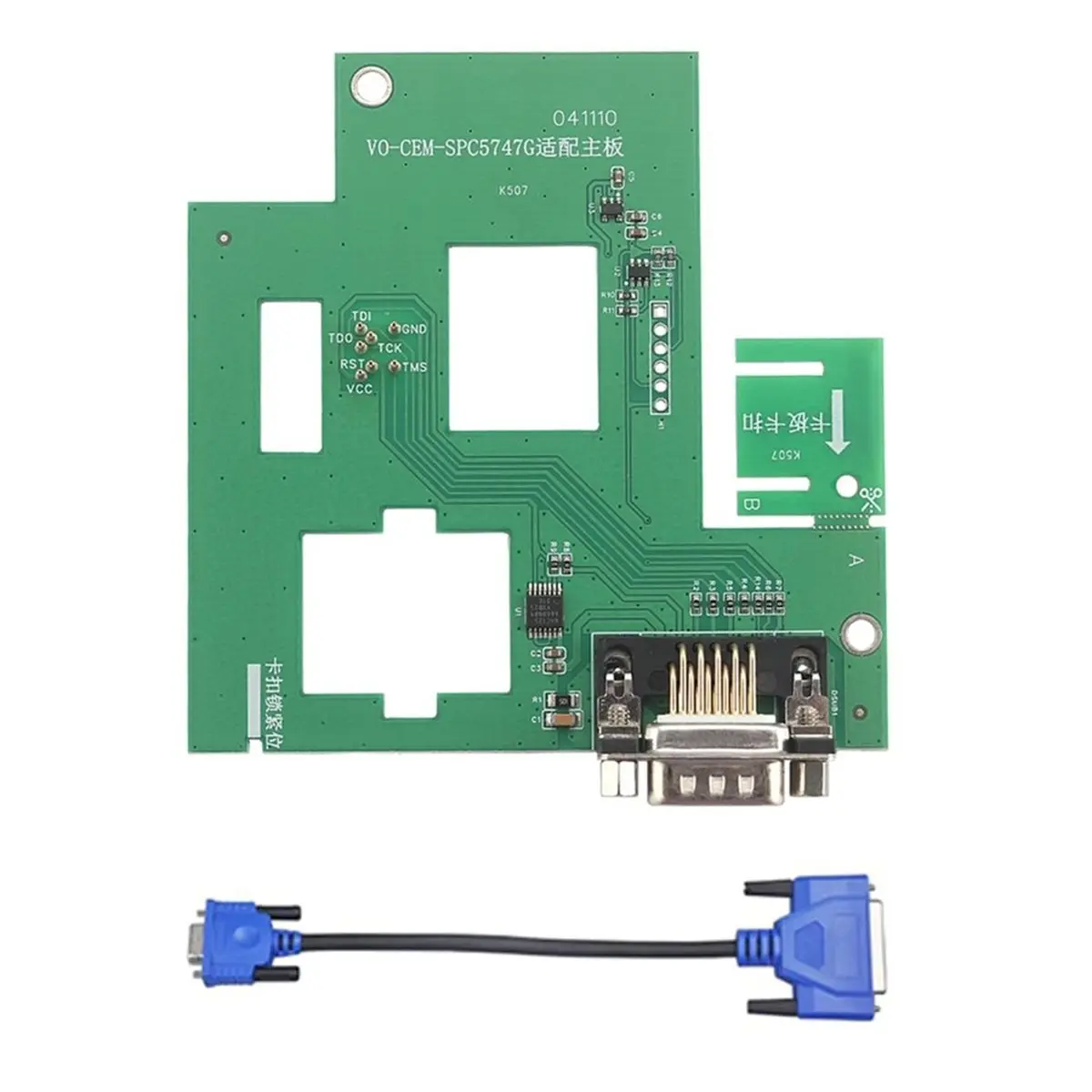 A67F For Keydiy for Volvo CEM SPC5747G Solder Free Adapter KDADP2502 for 2022-for Volvo Works with KD-X4