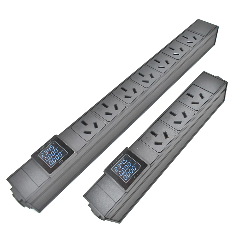 PDU power strip Digital display table 3P aviation NAC3FX-W NAC3MPX port 1-11output 16A AU/China socket