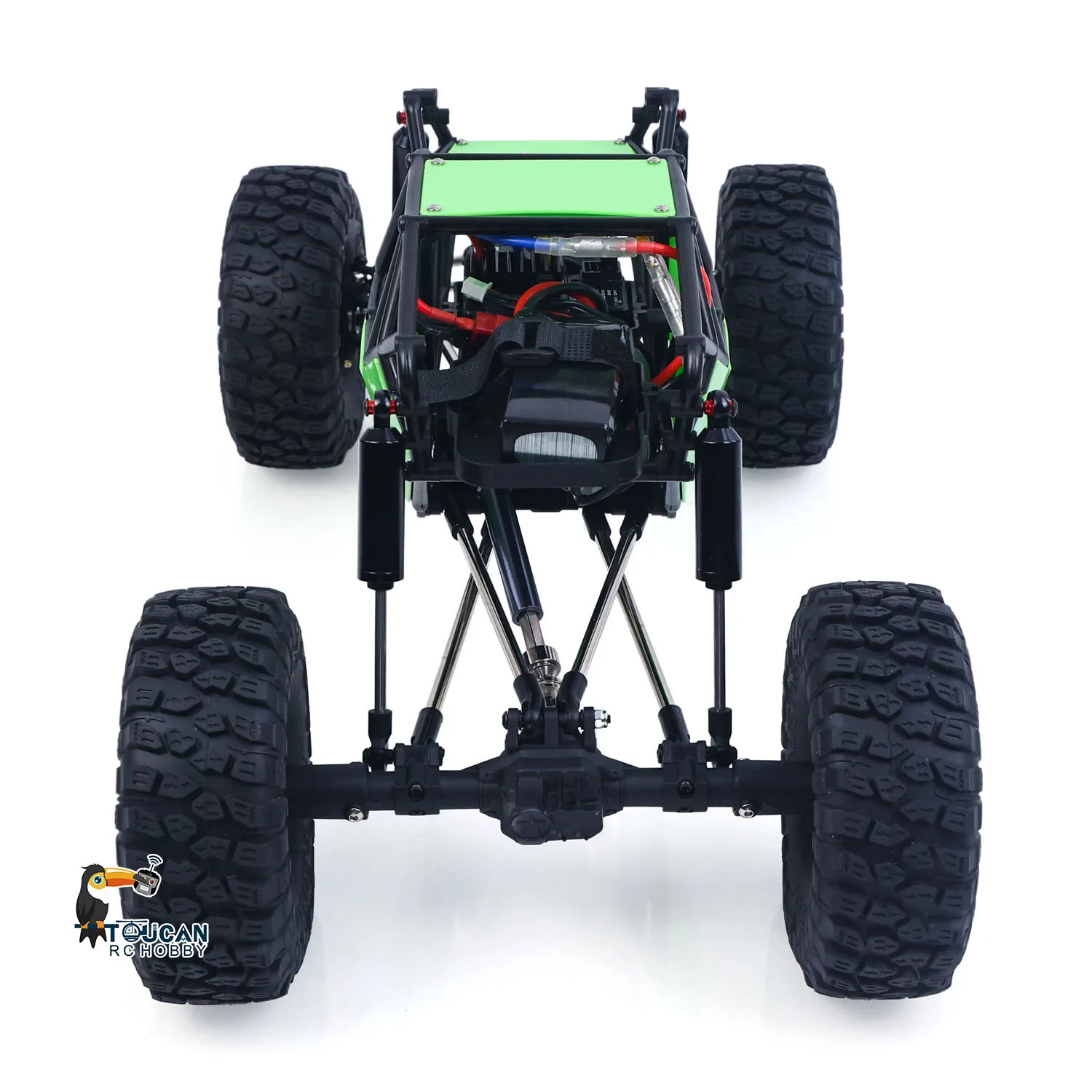 Spielzeug 1/10 Maßstab RC Offroad-Auto RTR 4*4 Ferngesteuert Fahrbereit Rock Crawler Elektrisches Lackiertes Fertiges Truck-Modell Geschenke – Detail 8