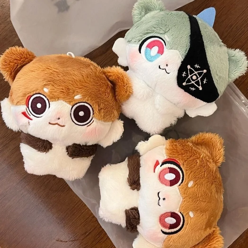 1/2pcs Cute Honkai：Star Rail Anaxa Mydei 10CM Plush Anime Plushie Stuffed Doll Peripherial Figure Keychain Pandent Gifts