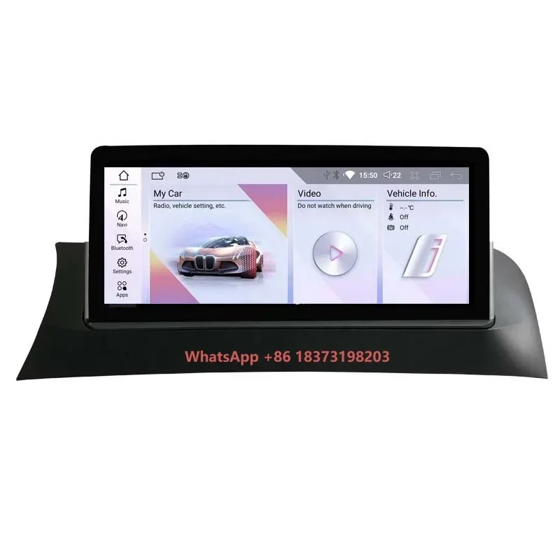 

YZG 10.25 Inch 8 Core Android 12 Carplay Touch Screen Car Dvd Player Multimedia Radio Navigation Android for X3 F25 X4 F26