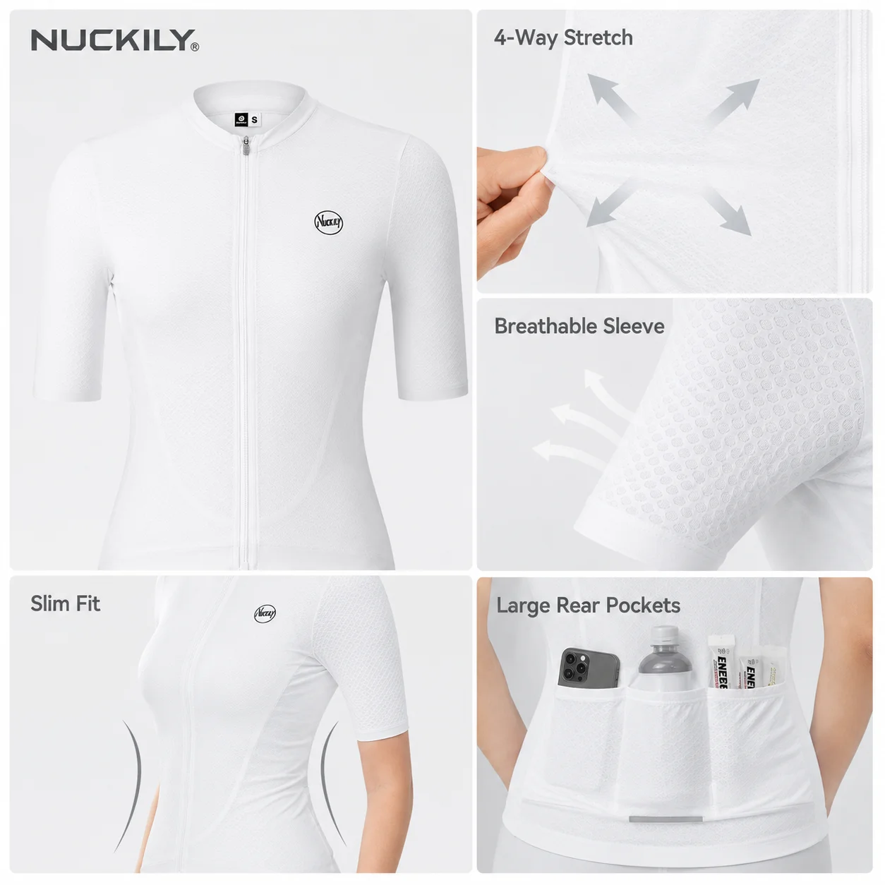 NUCKILY-Camiseta de ciclismo p - Cycling Jersey reseña y precio