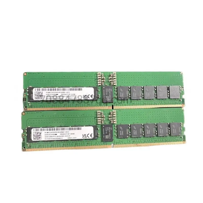 original 100% authentique   32G DDR5 4800 RDIMM RECC   MTC20F2085S1RC48BA1