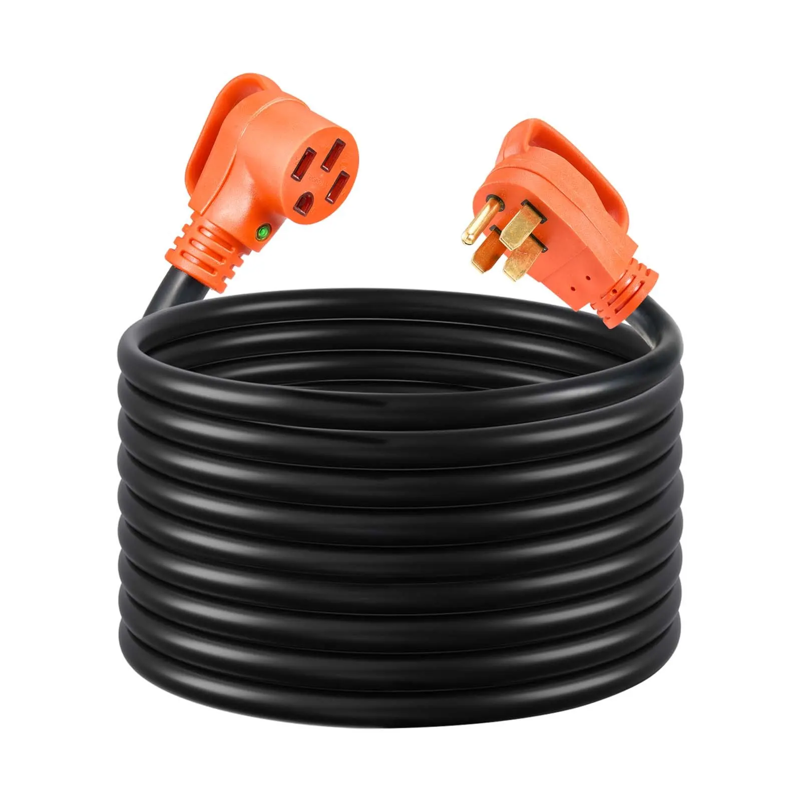 

Удлинитель для автодомов 75 футов, 50А, кабель STW 6/3 + 8/1, NEMA 14-50P, NEMA 14-50R, ETL