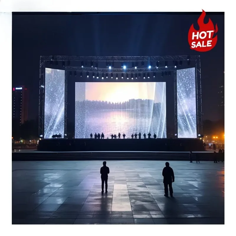 HD P2.6 P2.9 Giant LED Video Wall Panel Fast Installation Concert Stage Outdoor Event Rental Advertising Display Screen
