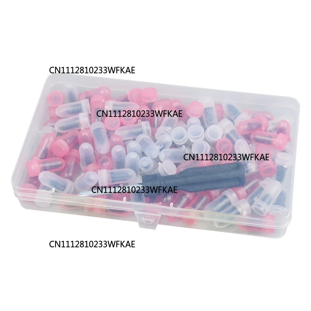 Complete Tire Repair Kit 100 Stoppers with Screwdriver for Efficient For Quick Fixes Strong Grip and Leak Prevention Design