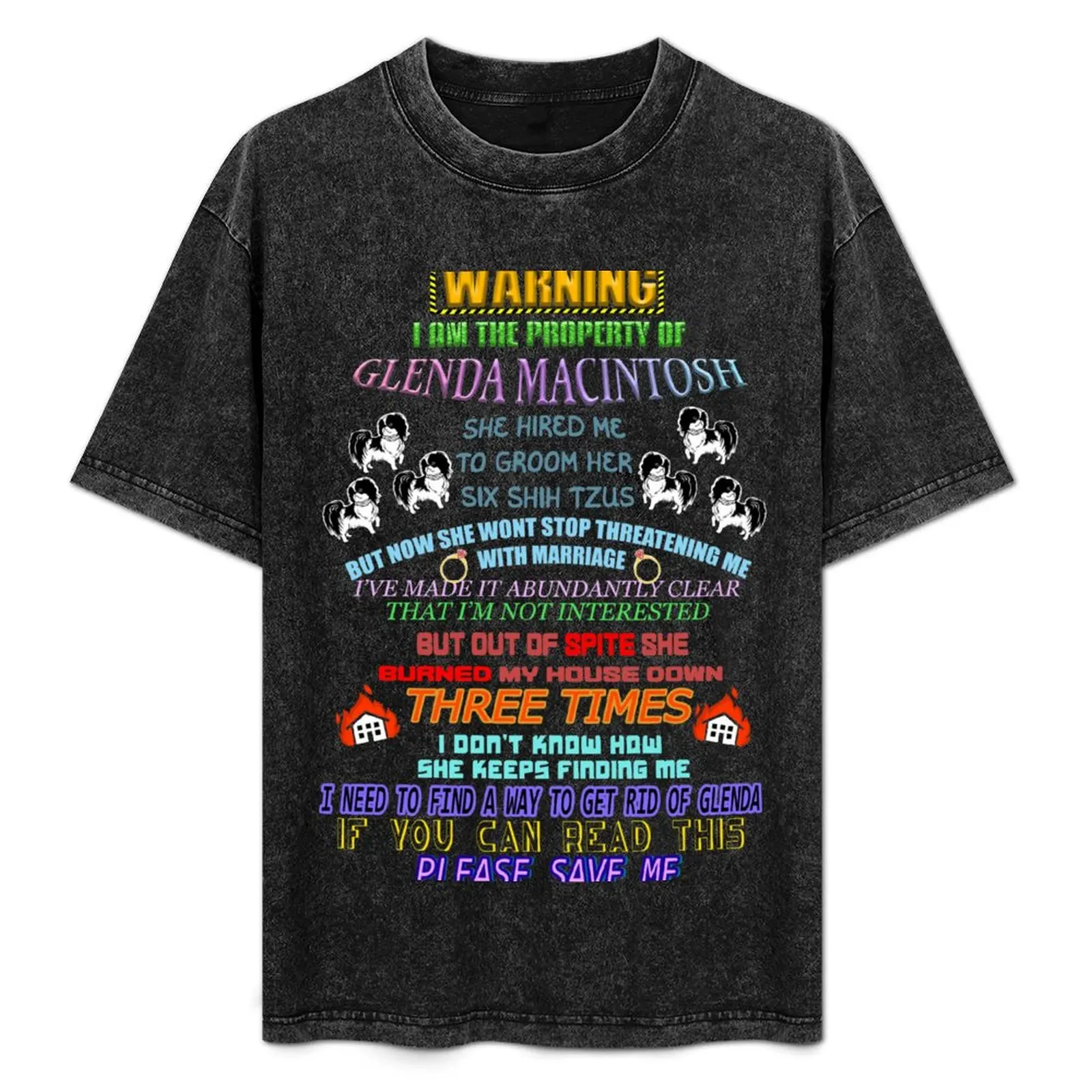 

Weirdly Specific - Glenda T-Shirt Street Art Print Tee Shirt