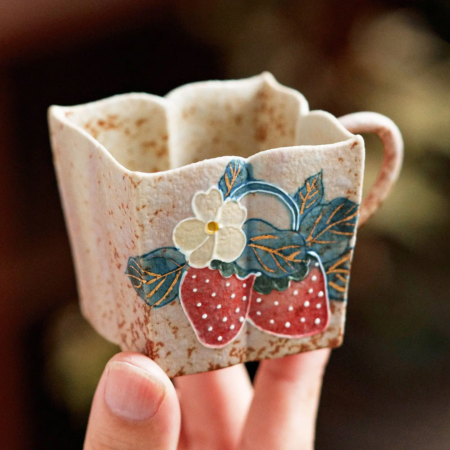 

Firestone Red Ceramic Tea Cup, Coffee Cup, Home Master Cup