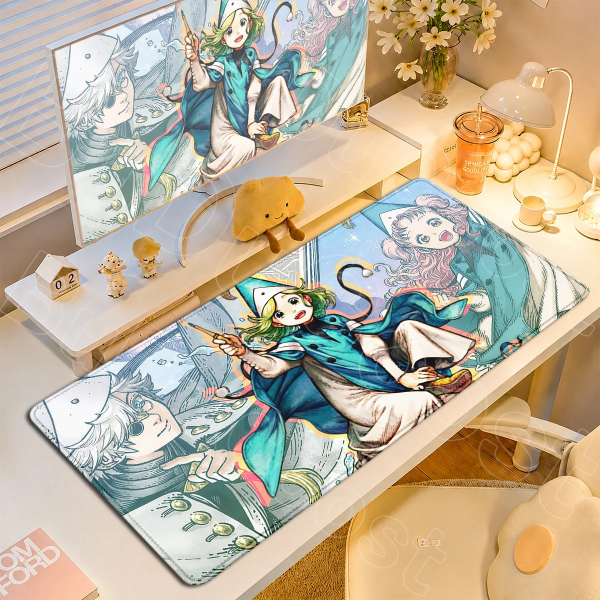 New Hot Anime Witch Hat A-Atelier Mouse Pad HD Printing Suitable For Game Computer E-sports Desktop Mat Large Speed Keyboard Rug