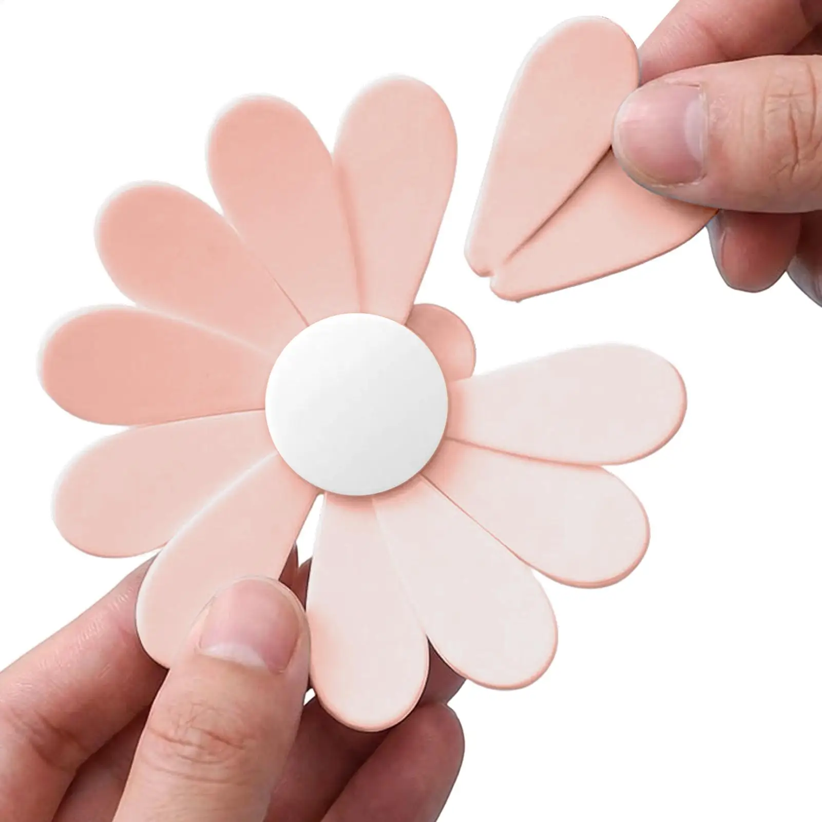 Cute Magnets for Fridge Daisy Removable Petal Reusable Cute Fridge Magnets Aesthetic Bag Clips for Home Kitchen Decor Office