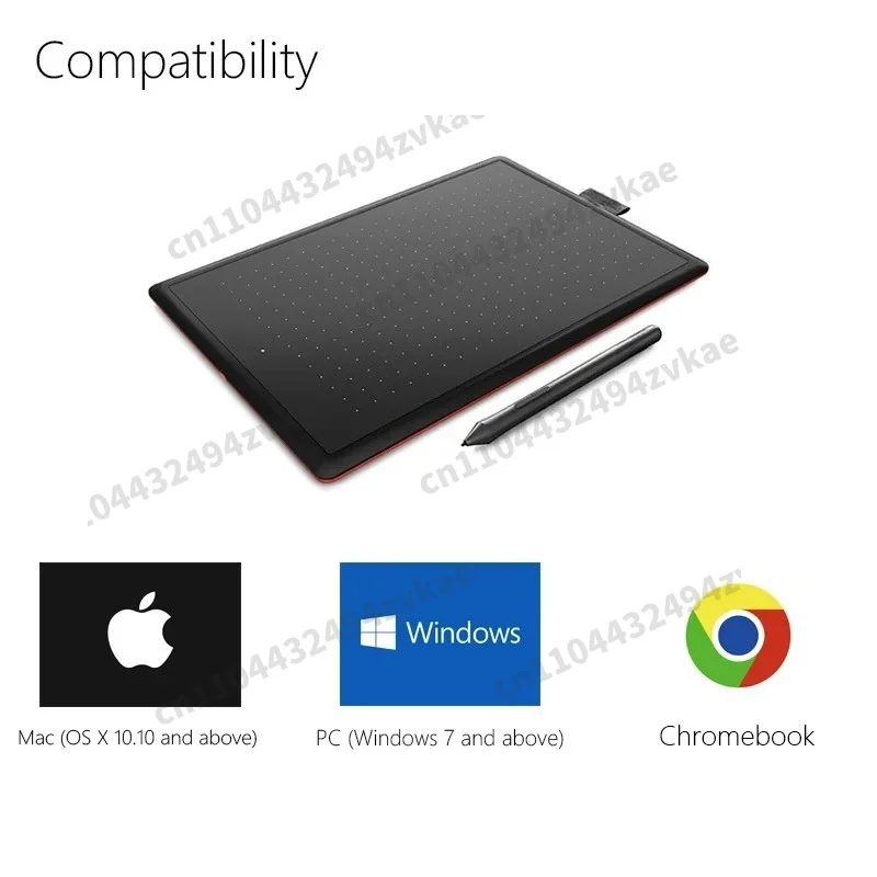 CTL-472 Digital Graphic Tablet for Drawing Painting &Game OSU, 2048 Level Pen Tablet Support Android/Windows/Mac OS