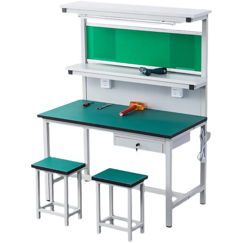 

Assembly line workbench Workshop tools Anti-static computer repair Portable workbench
