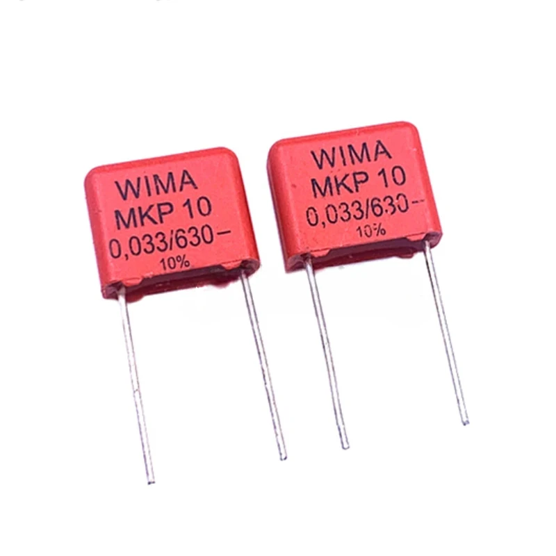 

5PCS/50PCS Germany WIMA Film Capacitor 630V 333 0.033UF 630V 33nF 333K 10% MKP10 Pitch 10mm