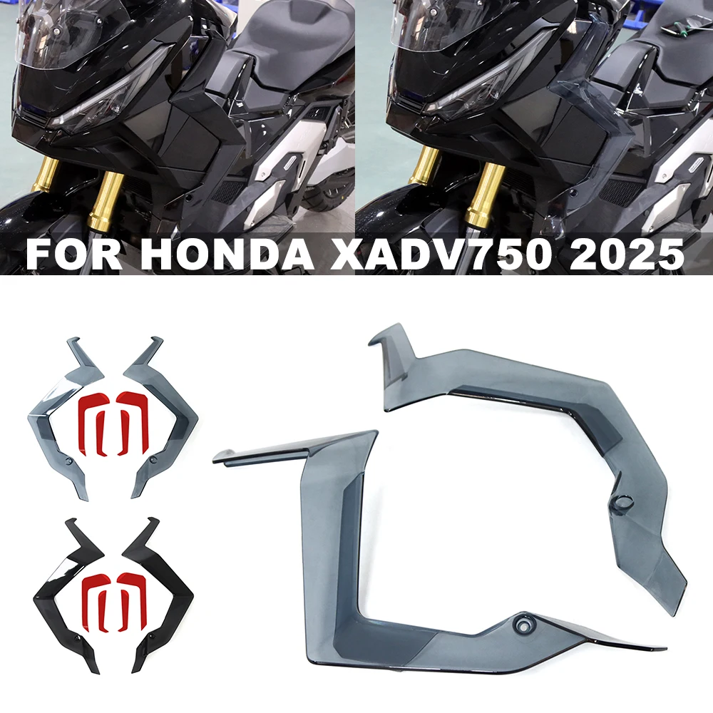 

2025 FOR HONDA XADV750 X-ADV 750 XADV Modification Winding Strip Cutting Fixed Wind Wing Leg Shield Side Protection Windshield