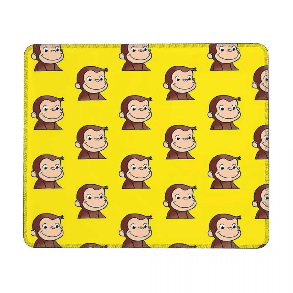 Curious George Backpack Multi-size Mouse Pad Computer Keyboard Mouse Mat Gamer PC Laptop Desk Mat Office Accessories Table Mats