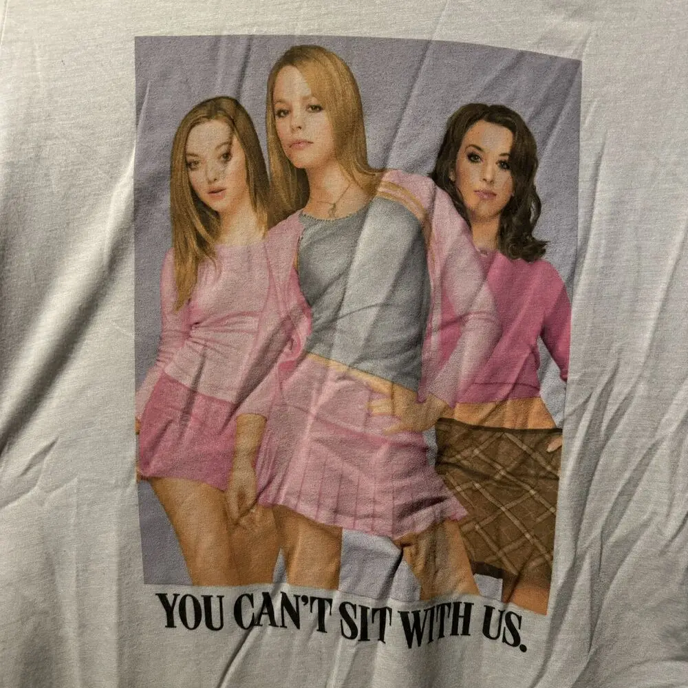 Mean Girls You Can t Sit with Us Shirt Sz S Used Womens Scoop