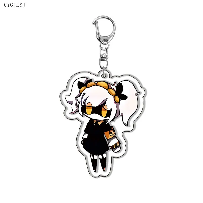 Anime Murder Drones Season 1 Keychain Cosplay Cartoon Figure Uzi N V J Doll Tessa Pendant Key Chain for Women Men Jewelry Gift