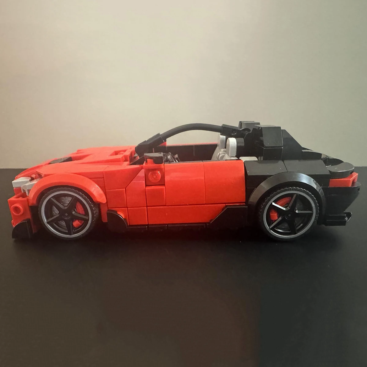 Poladeer 347PCS MOC DIY Hyper Roadster Racing AMG PureSpeed Baustein-Set Montagemodell Spielzeug Kindergeburtstagsgeschenk – Detail 5