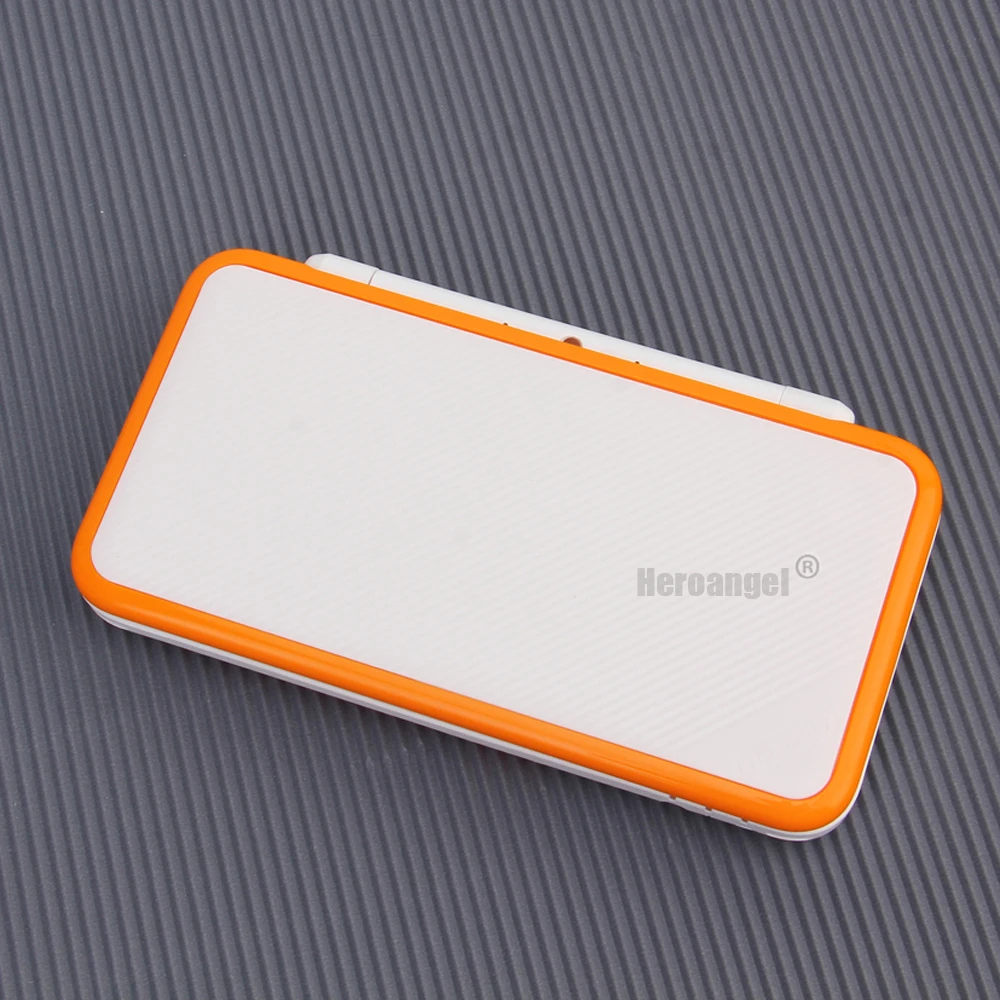 أسود أبيض استبدال الإسكان شل غلاف غلاف لنينتندو جديد 2DS XL LL لعبة وحدة التحكم حامي اكسسوارات