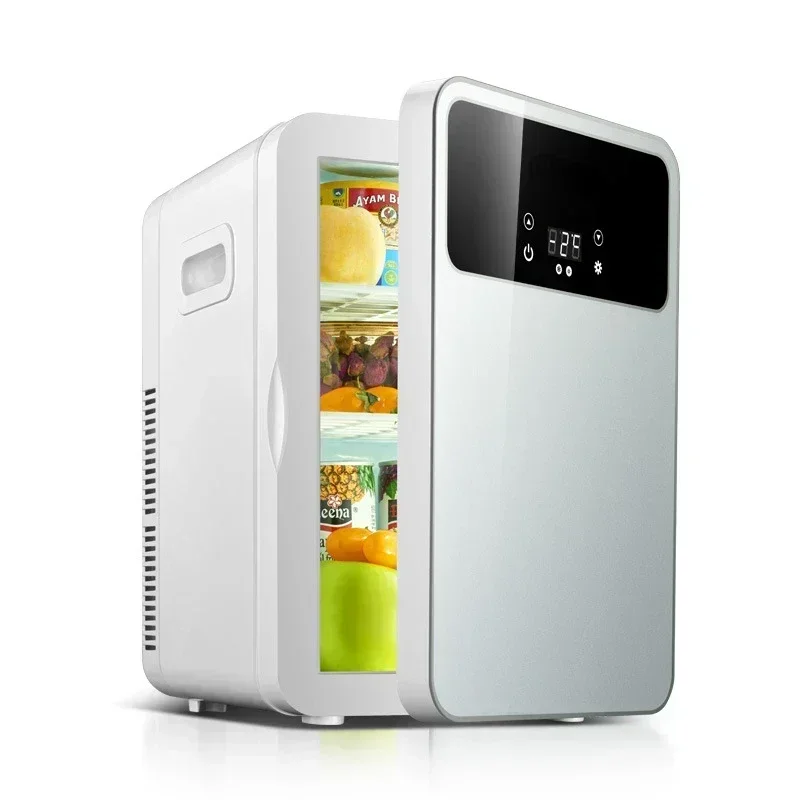 Refrigerated Car Cosmetic Preservation Box, Portable Car Mini Refrigerator with Both Cooling and Heating Functions