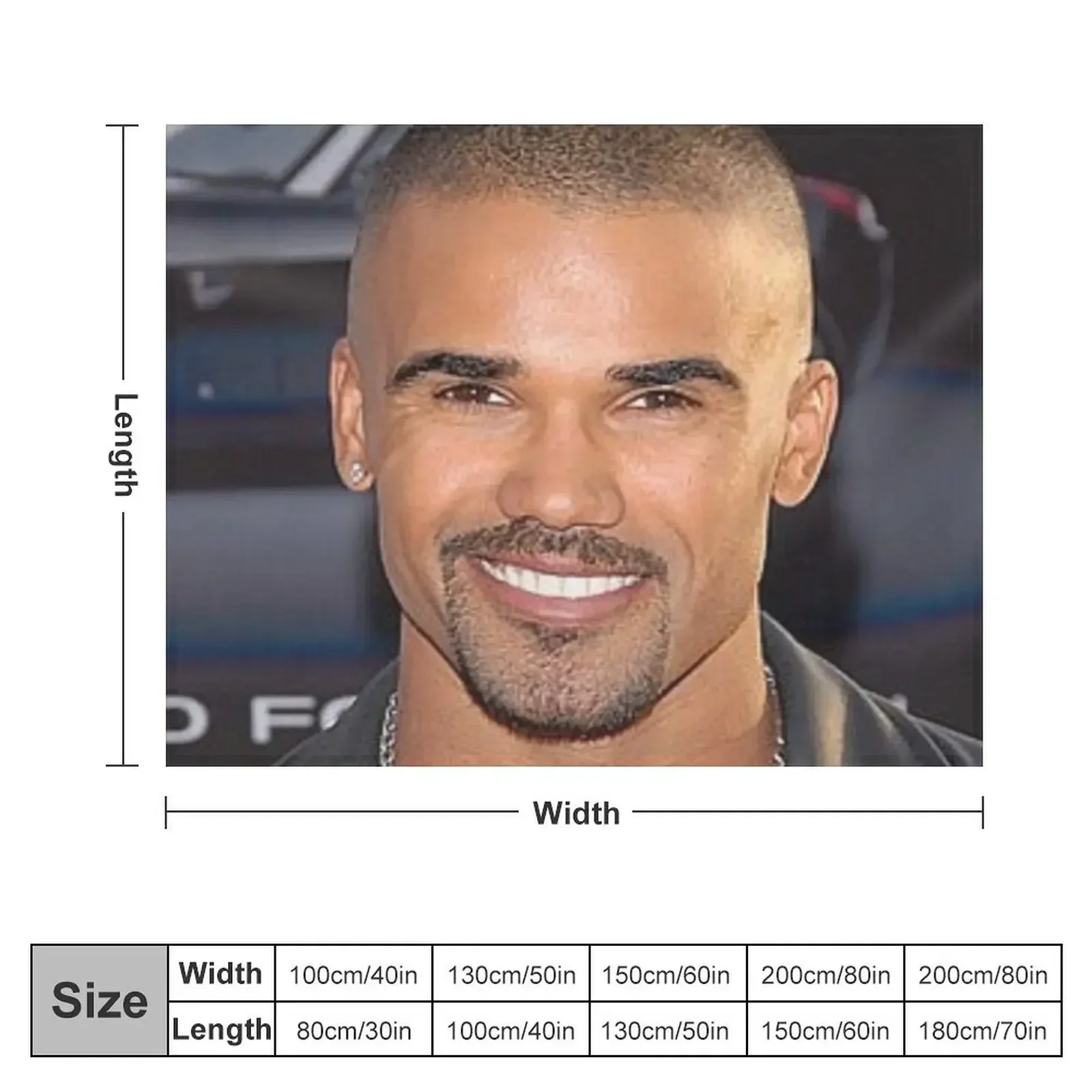 shemar moore Throw Blanket Polar christmas gifts Blankets