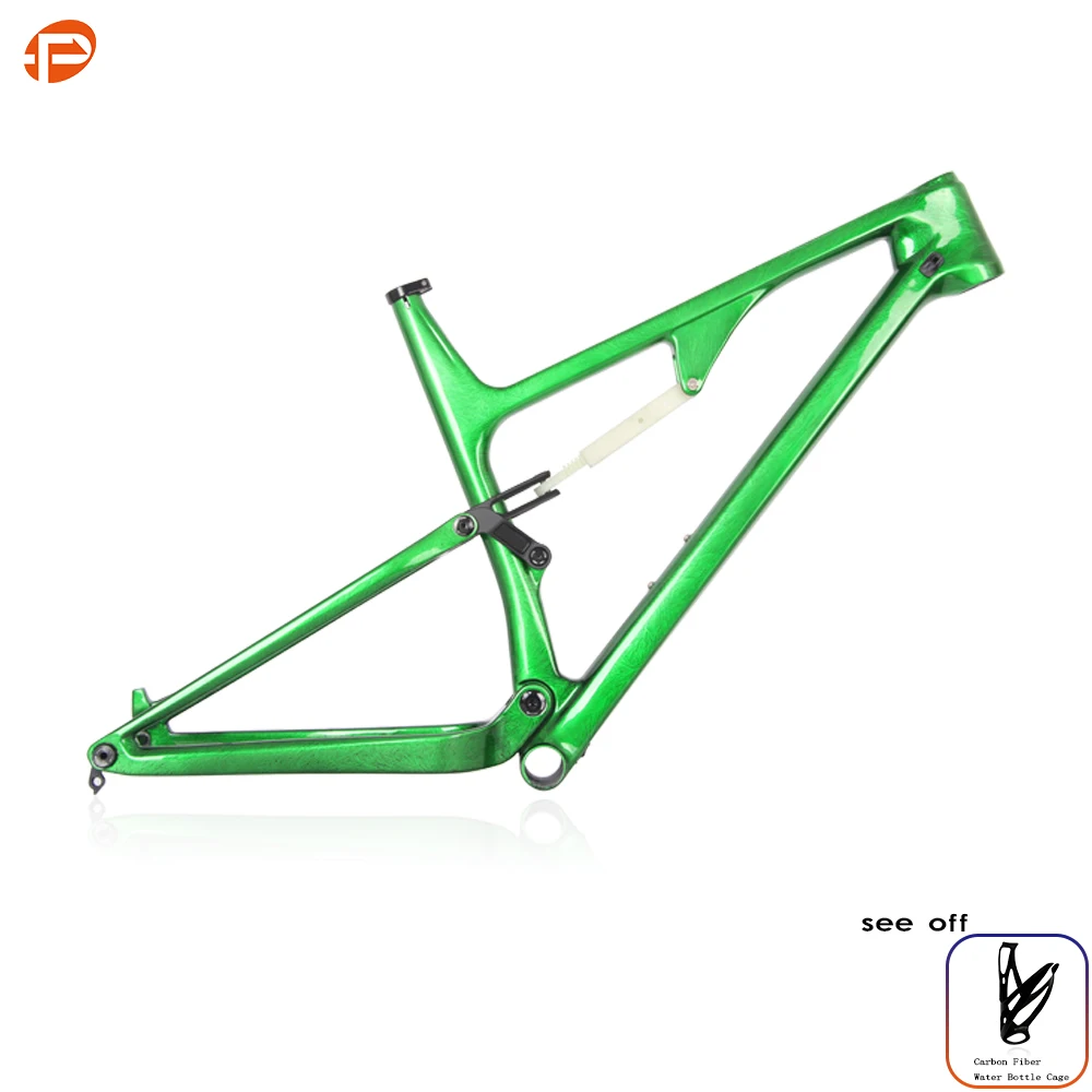 

Carbon Mtb 29 Frame Full Suspension Carbon MTB Frame Travel 120mm UDH Hanger Max 29x2. 4 '' Tires Boost 148x12mm