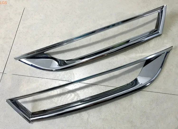 

For Volkswagen Passat 2011-2015 ABS Chrome before fog lamps decorative frame anti-scratch protection decorative car accessories